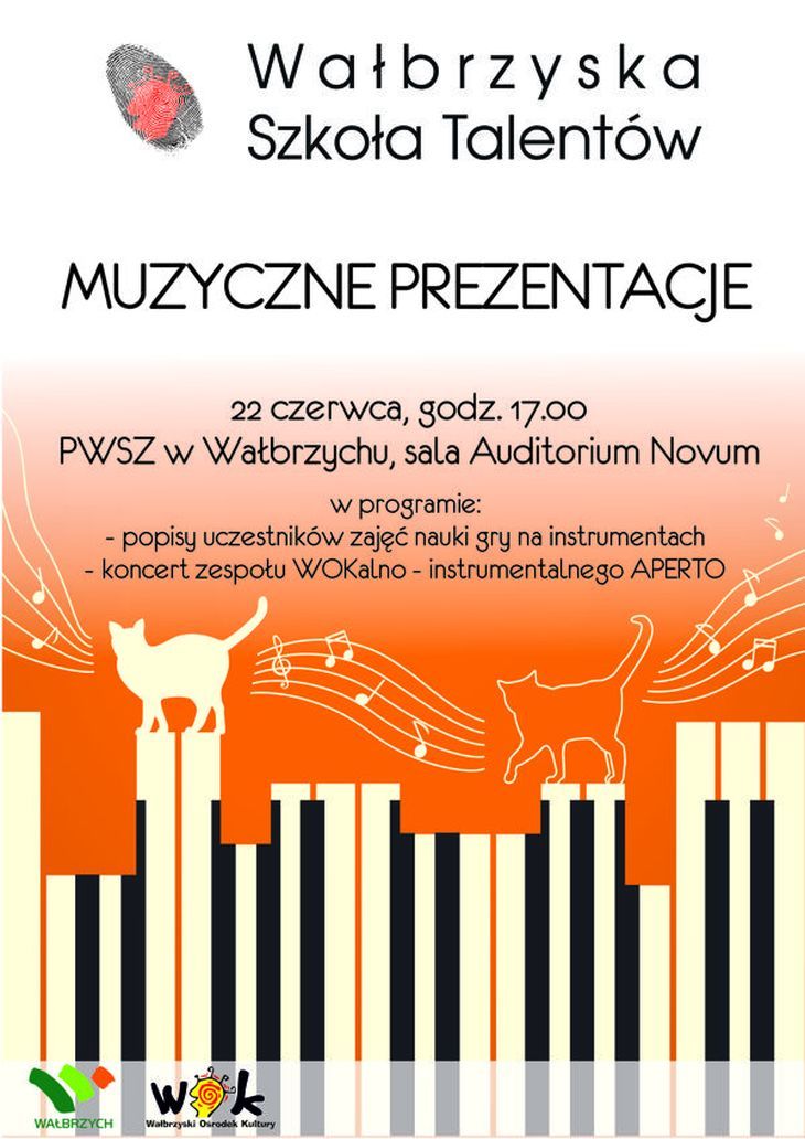 Muzyczne prezentacje plakat 333