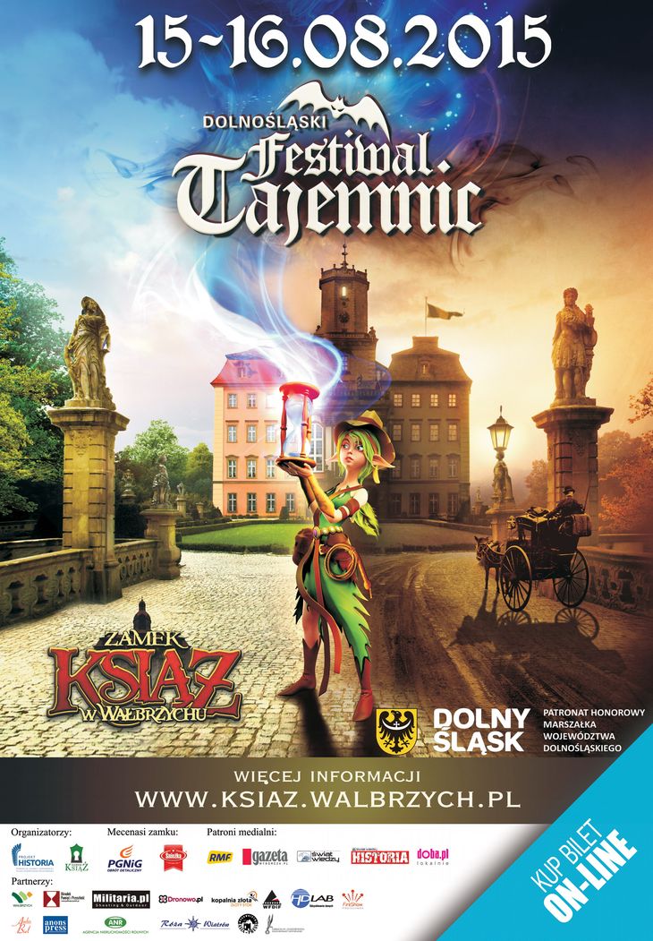 Dolnoslaski Festiwal Tejmnic Plakat B1