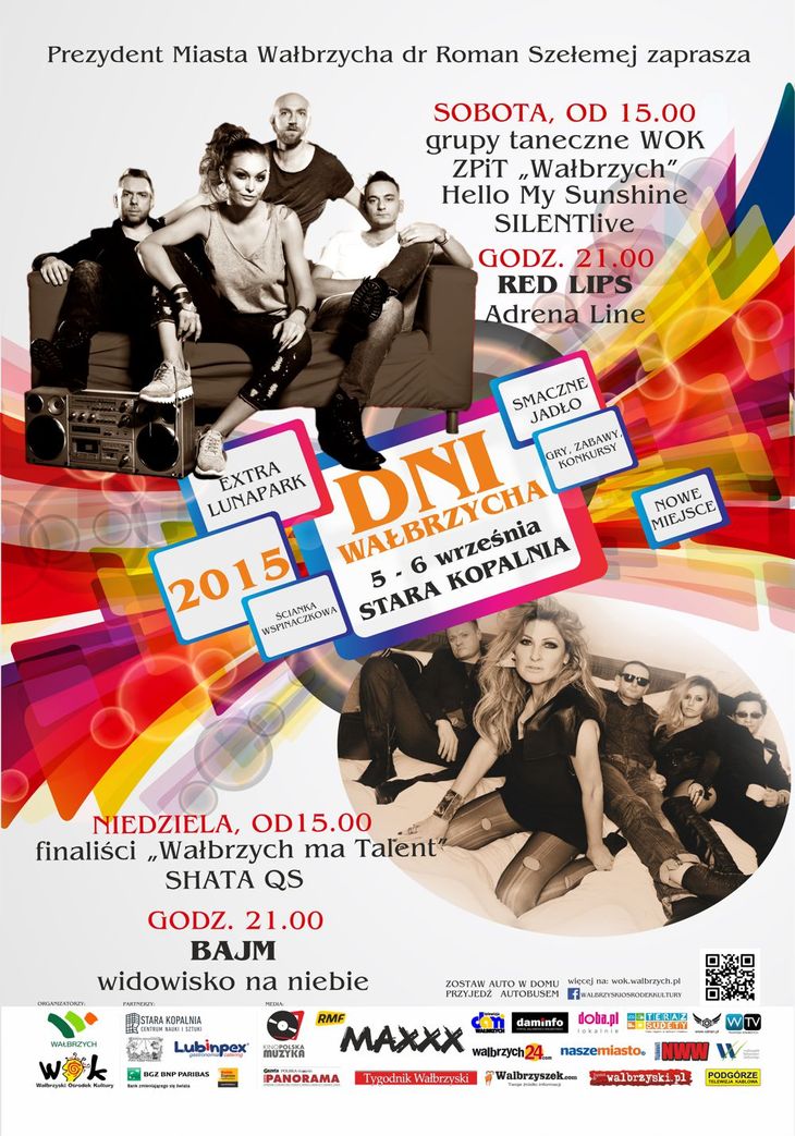 Plakat Dni Wałbrzycha bajm 333
