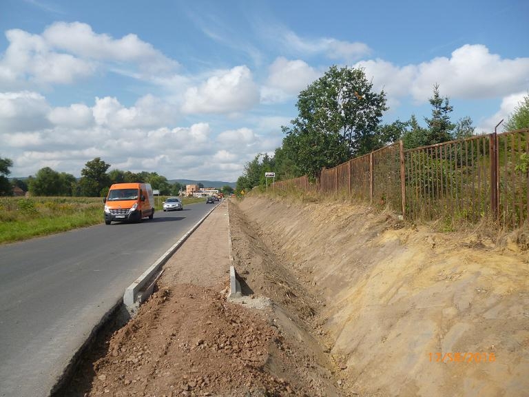 S Nowe Chodniki I Cie Ka Rowerowa Foto Daminfo Wiadomo Ci