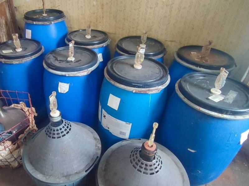 Bimbrownia w rękach policji