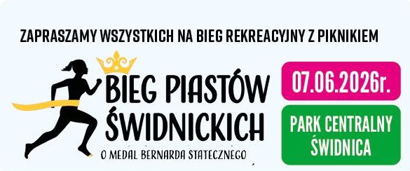 Bieg Piastów Świdnickich o Medal Bernarda Statecznego już 7 czerwca w Świdnicy